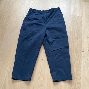 LLbean high waisted straight leg trouser size 12